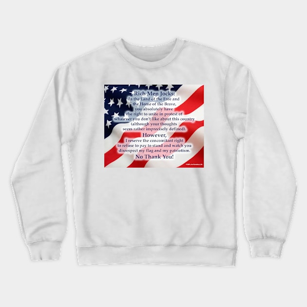 Rich Men Jocks Crewneck Sweatshirt by Keramos